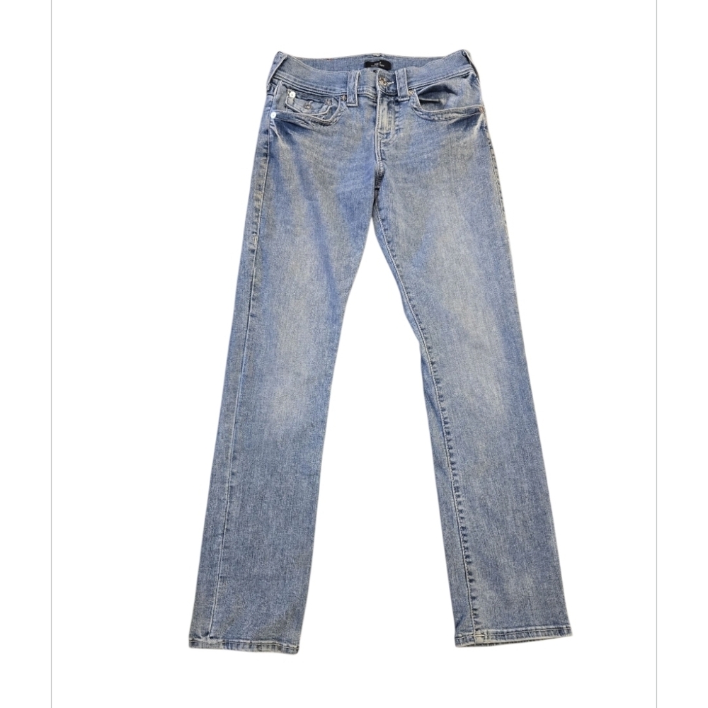 women's True Religion Ricky relaxed straight jeans in a size 28 - Picture 2 of 5